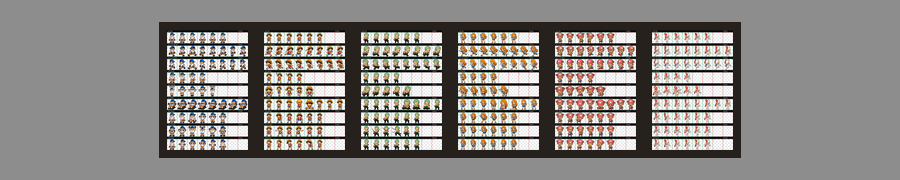 Codex Pet Collection 多角色动作预览